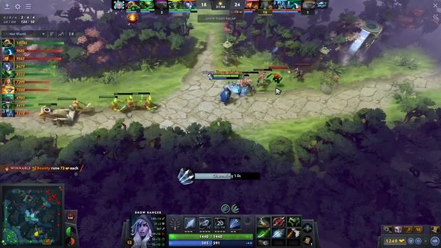 Drow Ranger - Dota 2 Gameplay [Pro League] смотреть онлайн