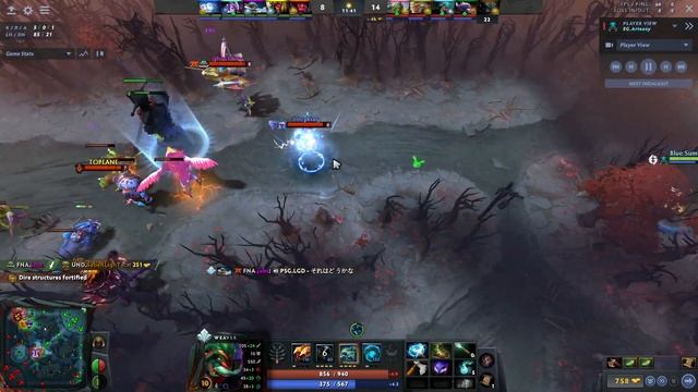 EG.ARTEEZY WEAVER WITH MJOLNIR-SNY - DOTA 2 7.30 GAMEPLAY смотреть онлайн