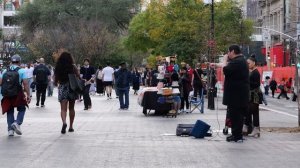 Прогулка по осеннему Нью-Йорку