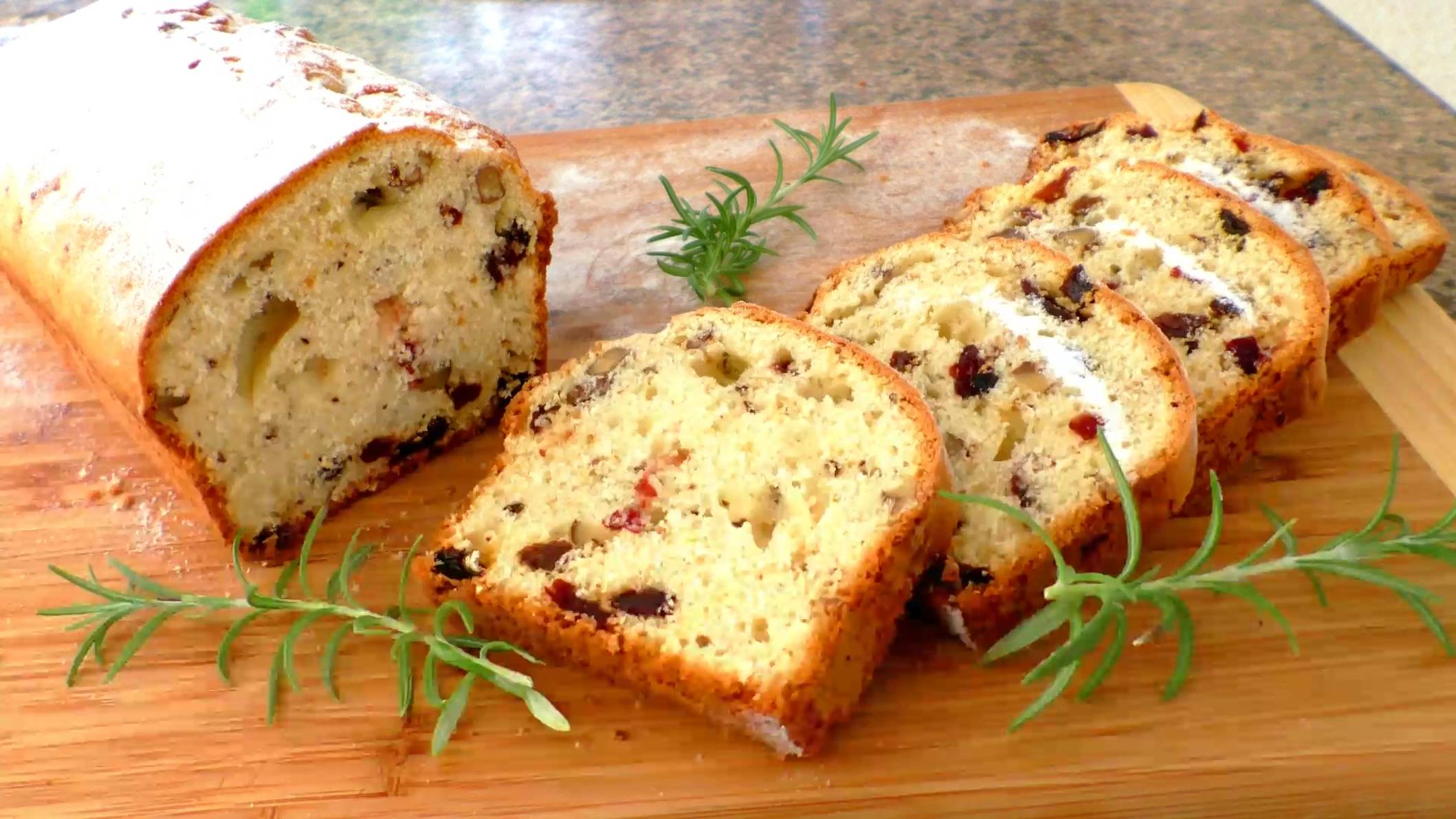 Рождественский кекс с сухофруктами и орехами! Рождественская выпечка смотреть онлайн