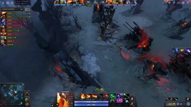 gh (Rank 76) plays Phoenix Dota 2 Full Game смотреть онлайн