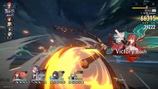 [Honkai: Star Rail] 73K POINTS!!! - JING YUAN/BLADE & HIMEKO/HERTA - Pure Fiction Stage 4 смотреть онлайн