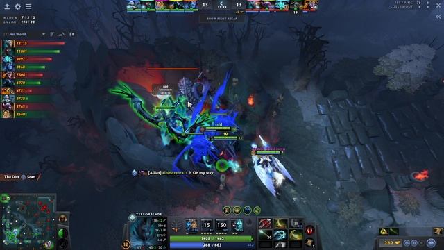 TI13 - Terrorblade Dota 2 Gameplay Arteezy with Butterfly - Bali Major смотреть онлайн