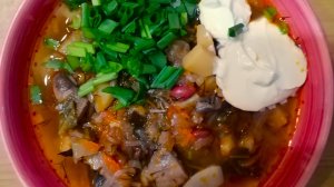 Щи уральские с грибами