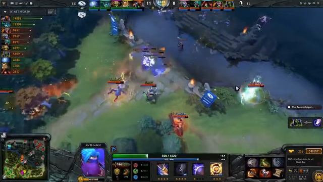 EG vs Faceless Boston Major Dota 2 смотреть онлайн