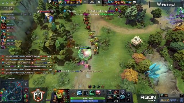 T.Spirit vs Tundra — Collapse GG REFRESHER Eclipse смотреть онлайн