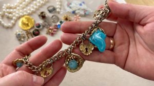 Купила лом, чтобы отремонтировать другой лом! Распаковка винтажного бижутерного лома из США. Часть 1