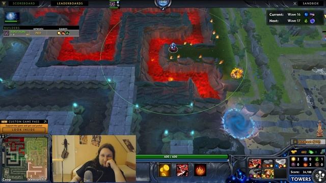 SOLOING COOP MODE! (KINDA?)| ELEMENT TD! | DOTA 2 REBORN MOD смотреть онлайн