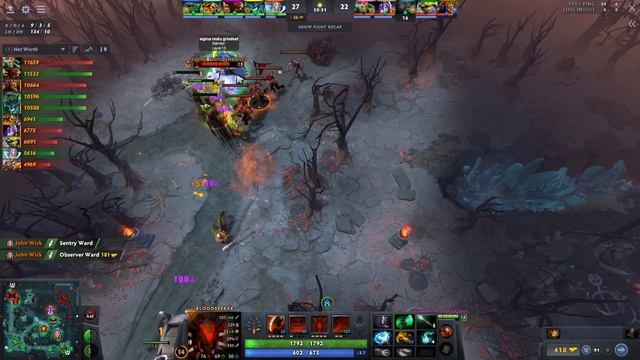 TI13 - Bloodseeker Dota 2 Miracle with Mjolnir - Riyadh Masters смотреть онлайн