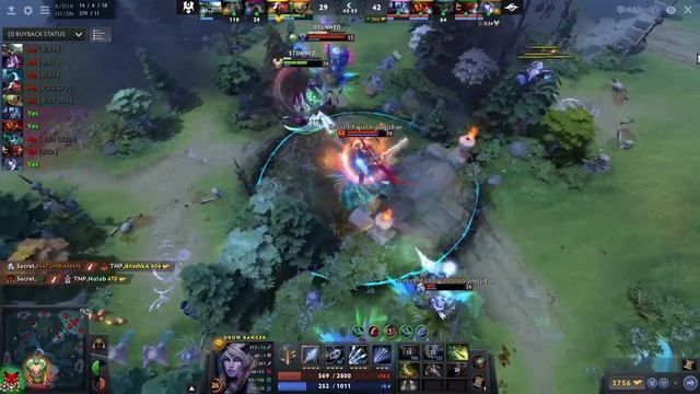 Team Secret vs TEMPO at ESL One Germany 2020 highlights смотреть онлайн