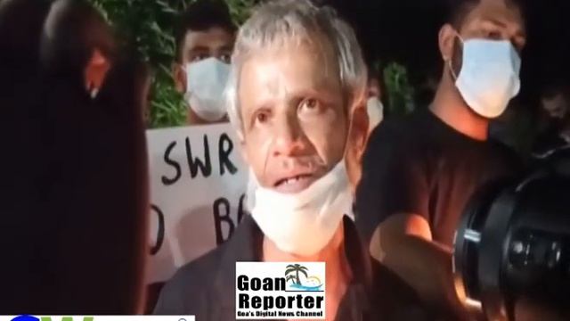 Goan Reporter: Tense situation at Nessai-Sao Jose de Areal over double tracking work of railway lin смотреть онлайн