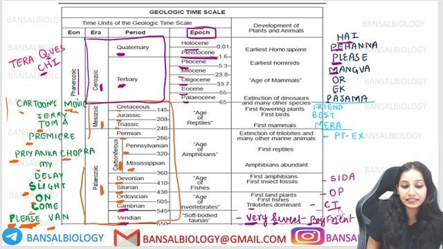 Geological Time Scale I Tricks To Remember WHOLE TABLE in SECONDS I Evolution I NEET I CSIRNET I JA смотреть онлайн