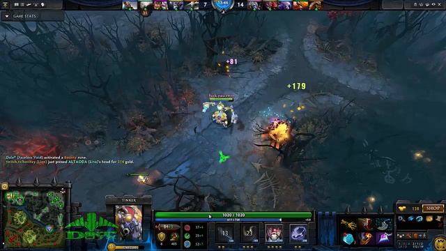 Dota 2 - 8500 MMR No[o]ne- Tinker Show HARDCORE GAME смотреть онлайн