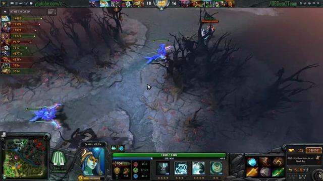OG.Fly Naga Siren Gameplay - Ranked Match - OG Dota 2 смотреть онлайн