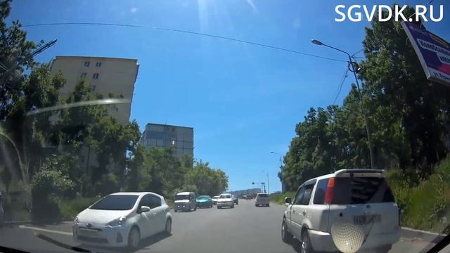 Маршрут № 4 Чуркин. Сахалинская. Экзаменационные маршруты ГИБДД Владивосток. Сдай на ВУ смотреть онлайн