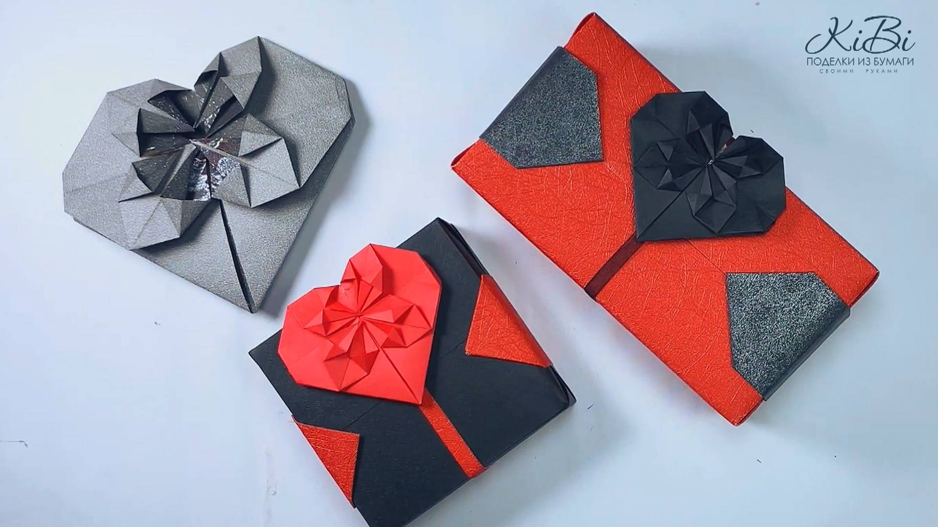 Оформление подарка с сердечком своими руками | Идеи упаковки подарка в коробке | DIY смотреть онлайн