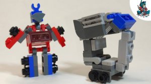 [77]КАК СДЕЛАТЬ ТРЕЙЛЕР ОПТИМУСА ПРАЙМА СО ВСЕМИ ОРУЖИЯМИ ИЗ ЛЕГО!-lego transformers