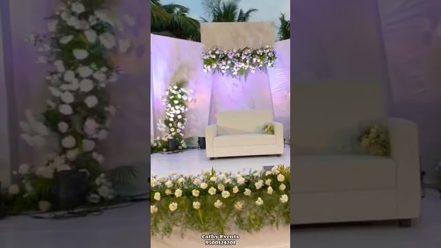 Cathy Events | VGP Resort Reception Decoration | Contact - 9500124201 смотреть онлайн