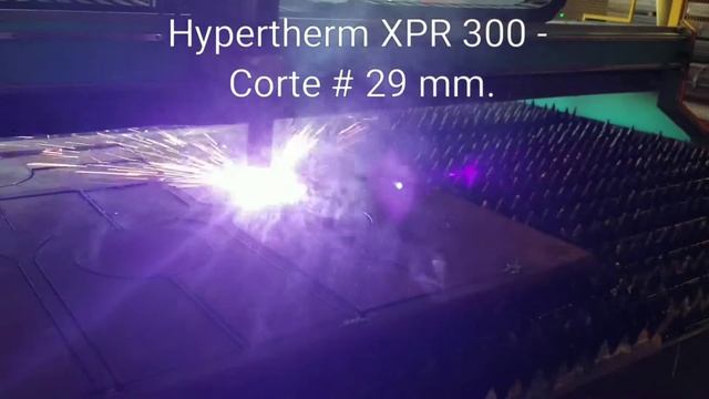 Corte Plasma Hypertherm XPR 300 - Corte Chapa 29 mm. - Contra Faca Triturador - COFECAL Ferro E Aço смотреть онлайн