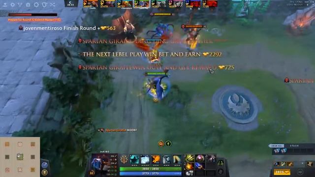 Dota 2 Custom Hero Chaos - Jakiro Blade Mail Gaming Epic Comeback- He said im Noob and will lose bu смотреть онлайн