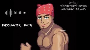 Basshunter - dota song. Ricardo milos with lyric and spectrum.