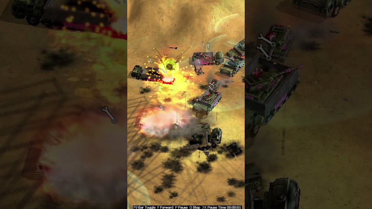 MRLS выехали и останавливают танковую дивизию #zerohour #projectraptor #warcommanders смотреть онлайн
