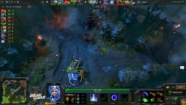 Virtus.Pro vs. Vega - League Play Game 1 - ASUS ROG DreamLeague Season 3 смотреть онлайн
