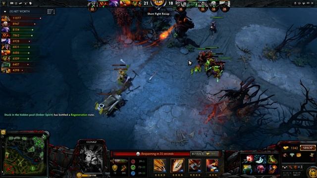 Ditya Ra Clinkz 6.88 | Bloodthorn | Full Game смотреть онлайн