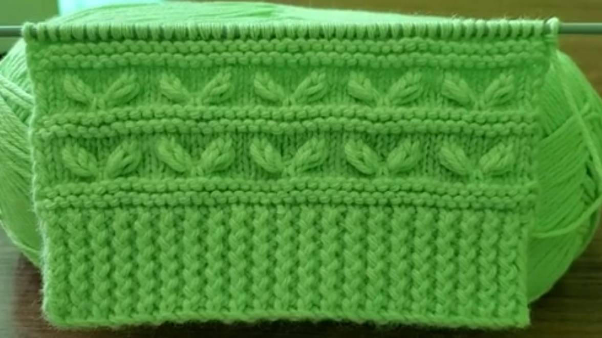 УДИВИТЕЛЬНО 💐 Очень простой и красивый узор для вязания спицами смотреть онлайн