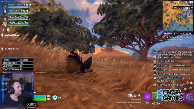 Fortnite Live Stream! BACKK смотреть онлайн