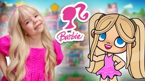 Настя попала в игру Avatar World | Настя и Мия готовятся на вечеринку Барби