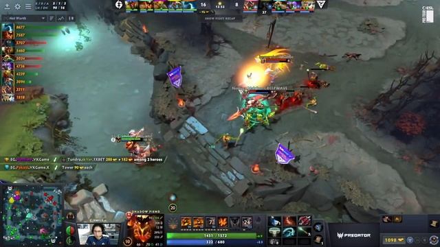 EVIL GENIUSES vs TUNDRA - DREAMLEAGUE S20 Dota 2 INSANE Highlights (2023) смотреть онлайн