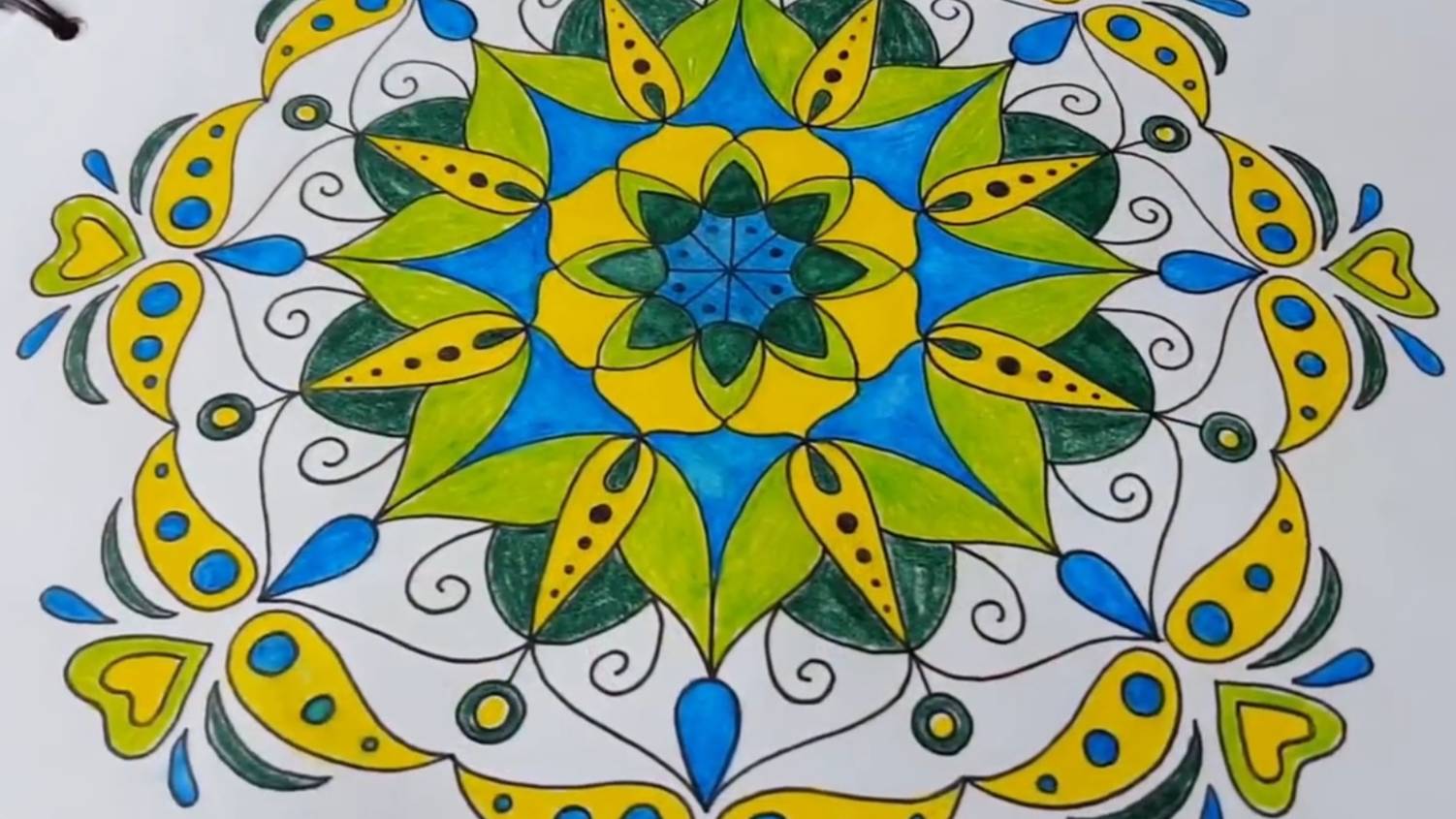 🎨Как нарисовать мандалу смотреть онлайн