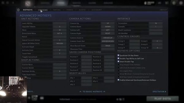 swedenstrong Dota 2 Settings