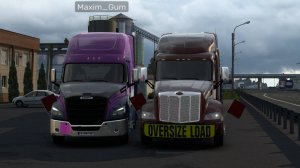 Самый тяжёлый груз в дальнем рейсе ETS 2