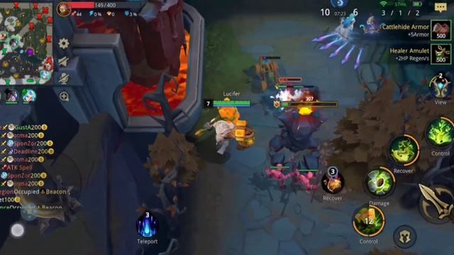Dota 2 Mobile Gameplay (autochees moba) смотреть онлайн