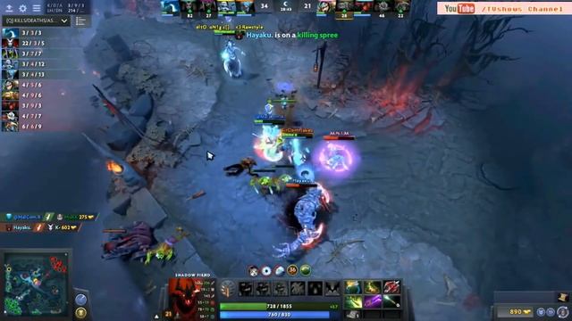 Miracle- Queen of Pain - 9 SLOTS - 95% Lifesteal = Octarine Core + Talent Tree - HARD GAME - Dota 2 смотреть онлайн