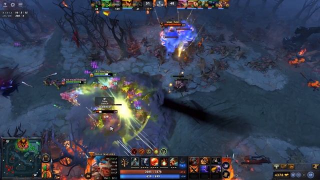 Troll Comeback Highlights | King of Lifesteal | DOTA 2 7.34b смотреть онлайн
