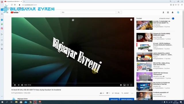 Hi level 50 UHL 650 4K HDR TV A101' den TV Alınır mı ? смотреть онлайн