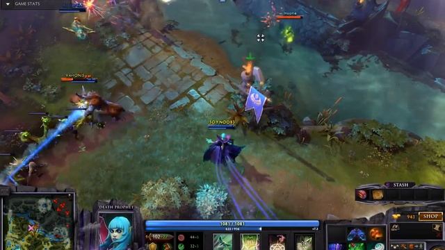 Dota 2 Stream: Ark_2005 - Death Prophet (Gameplay ) смотреть онлайн