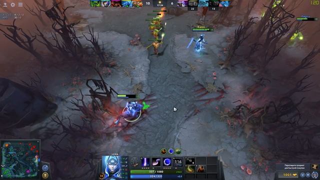 Dota 2 Luna и Pugna разносят раков в ЩщиИииИ смотреть онлайн