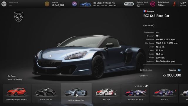 Gran Turismo 7 | All Cars Full List Brand Central & Collection (500/500 Cars April 2024) [4KPS5]