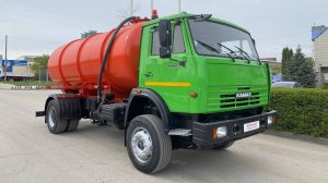 Обзор на КАМАЗ Ассенизатор 10 кубов . Продажа автомобилей в Автосалоне Boston Auto г.Волгоград