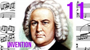 Инвенция 11 Иоганна Себастьяна Баха /Соль минор/ Фортепиано  #inventionbach #invention