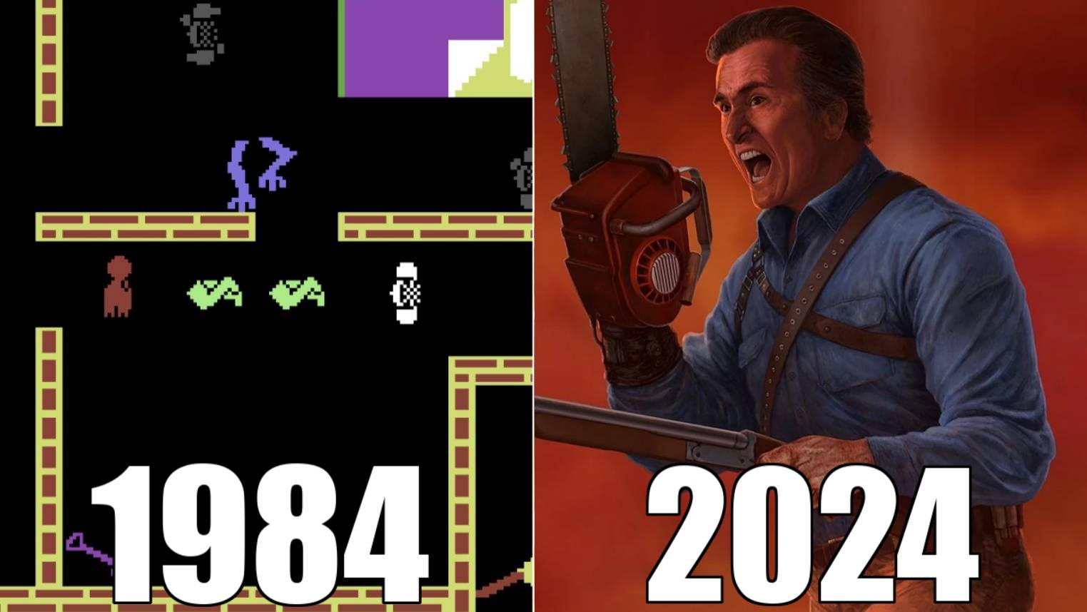 Эволюция серии игр The Evil Dead [1984-2024] смотреть онлайн