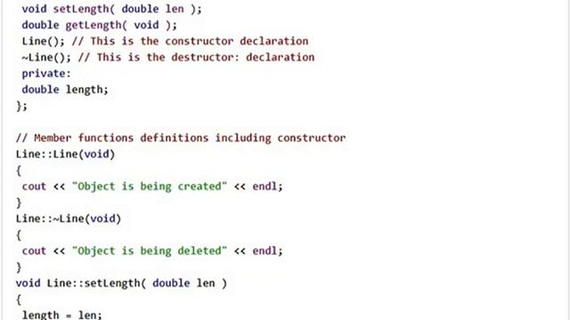 Destructor in C++ смотреть онлайн