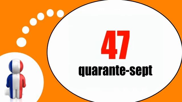 урок французского языка = Цифры от 40 до 50 смотреть онлайн