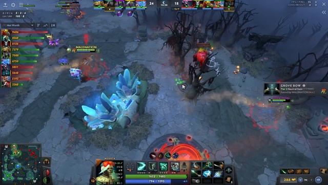 Muerta Dota 2 Gameplay Ana with 21 Kills - TI12 OG смотреть онлайн