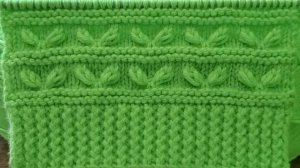 Очень красивый узор спицами - Вязание спицами