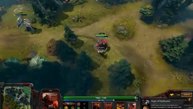 Dota 2 Axe x5 won match Lord Haart, Lhama and Roadkill смотреть онлайн